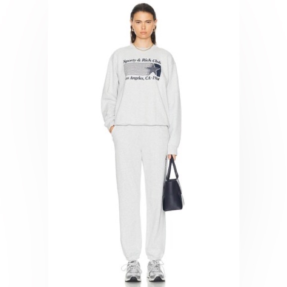 Sporty & Rich Starter Crewneck Sweater - Picture 4 of 7